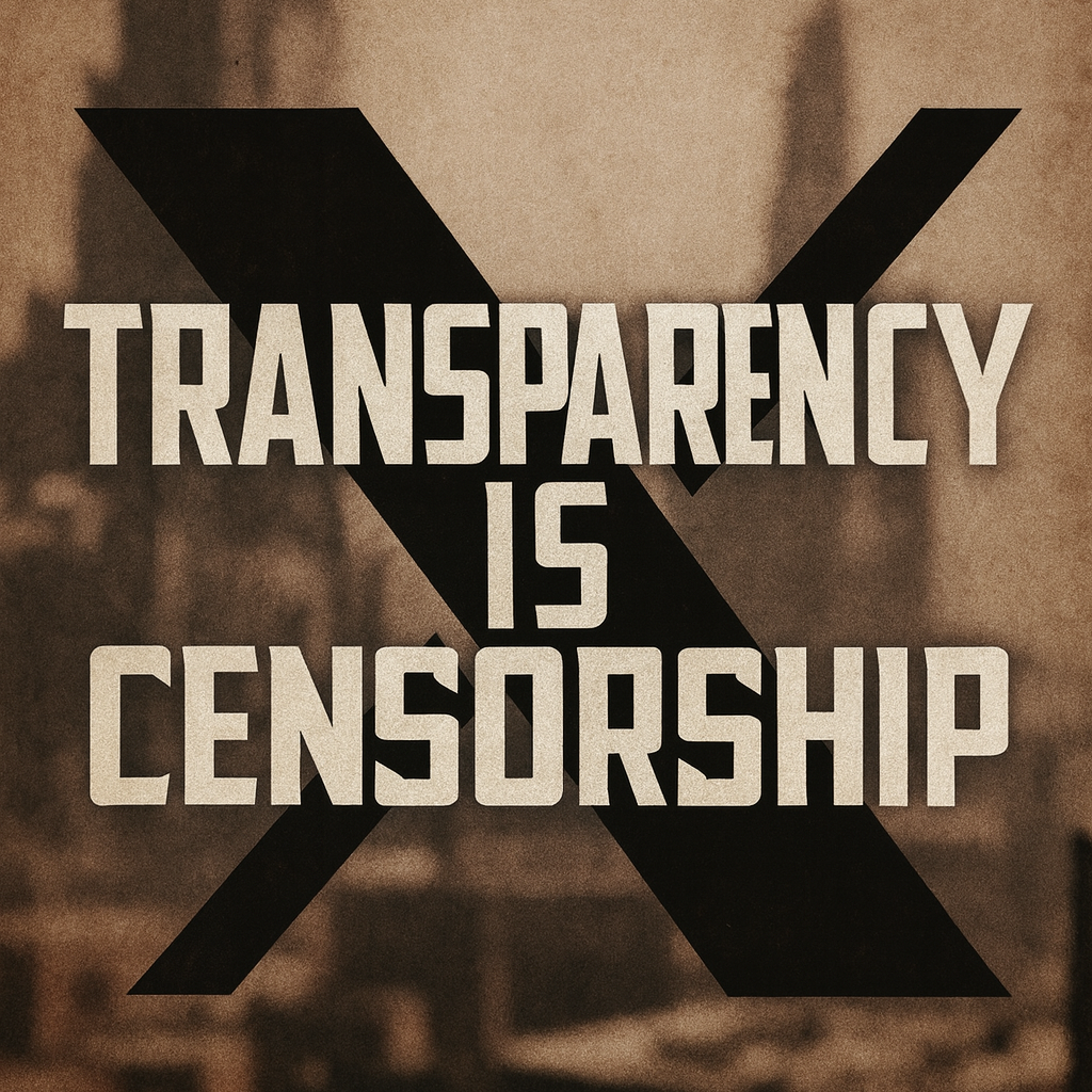 Transparency is Censorship
